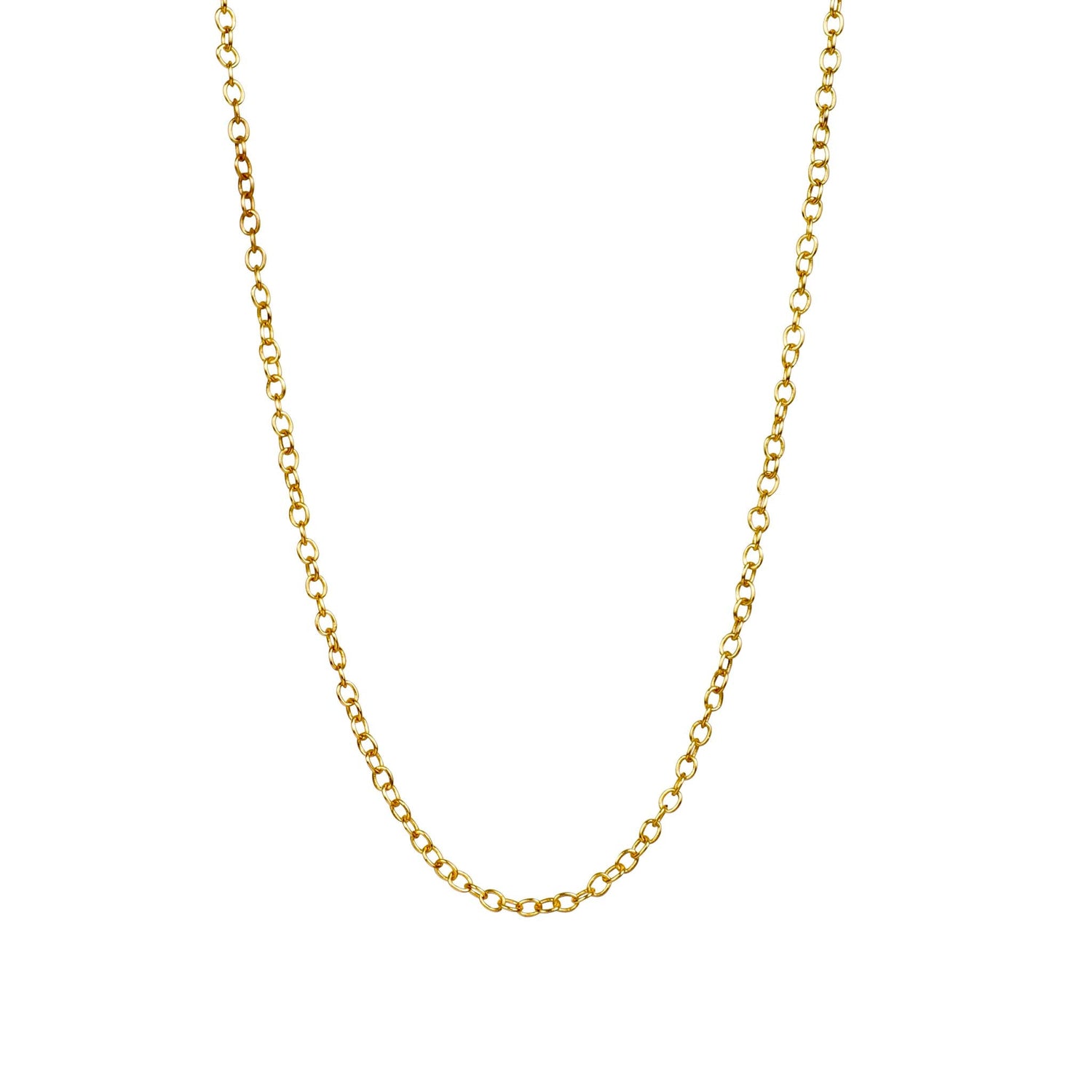 Fine Chain Necklace  Gold