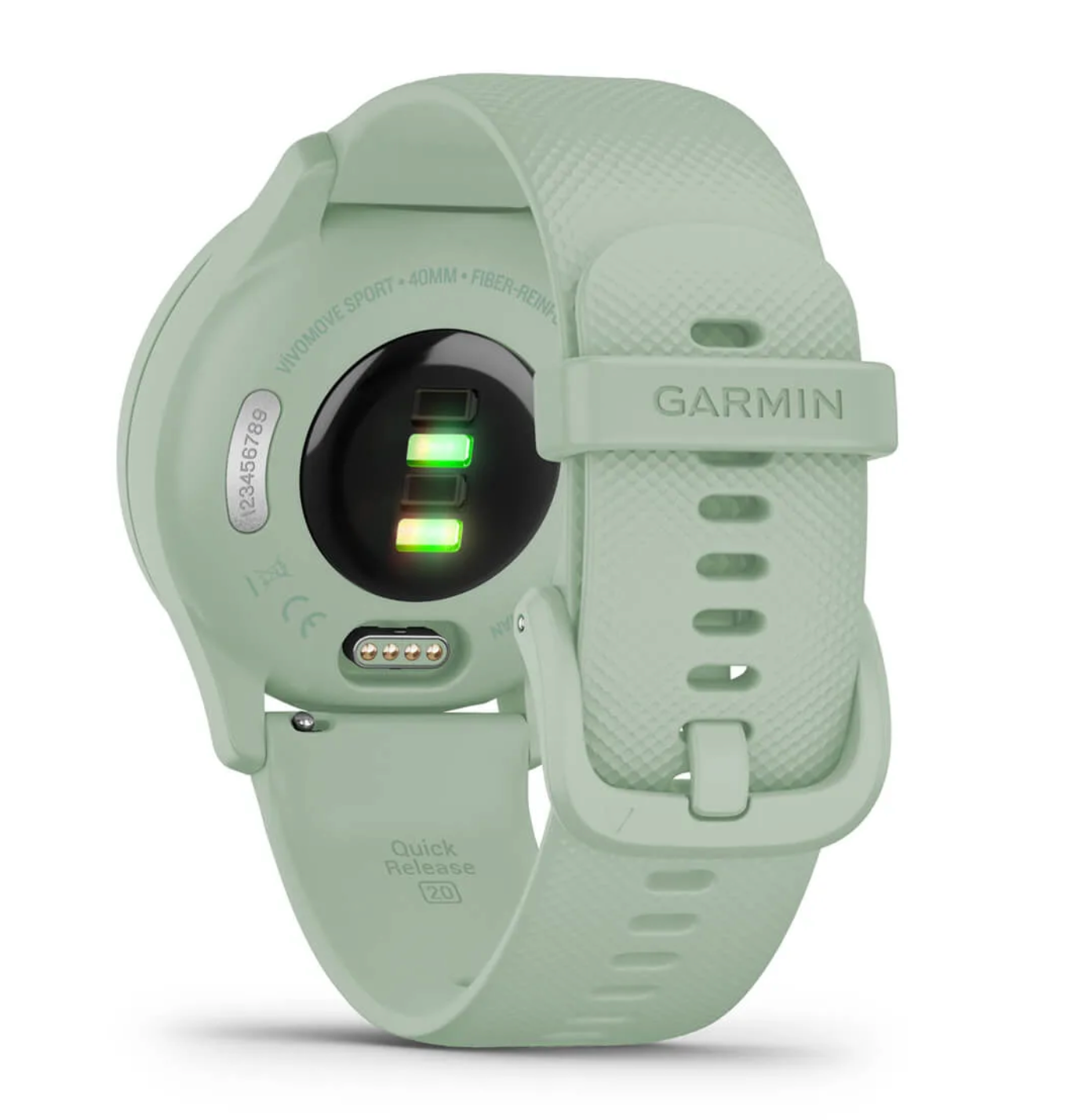 Garmin Vivomove Sport, Cool Mint w/ Silicone Band