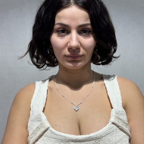 Clover Necklace Silver - Mother of Pearl