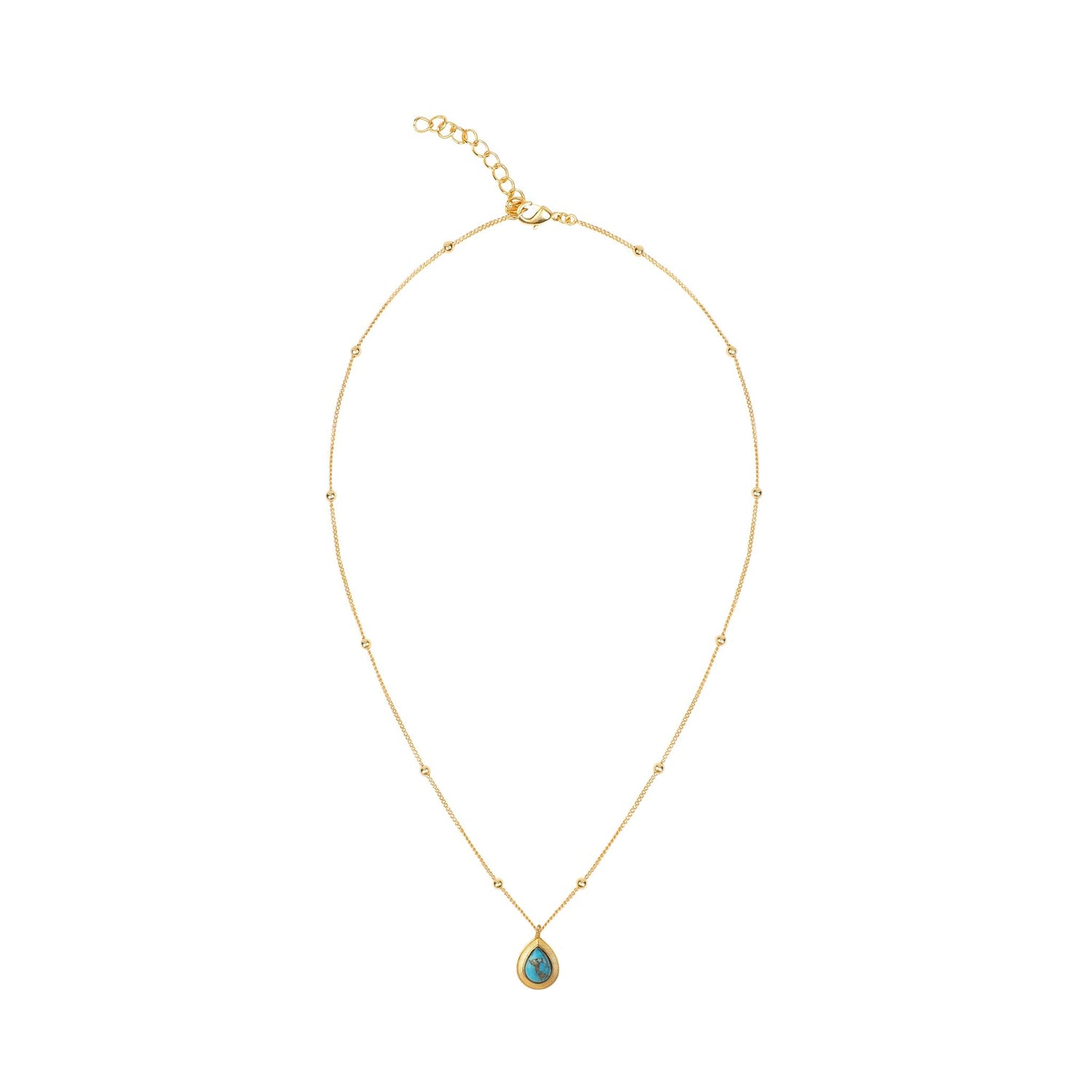 Turquoise Necklace "Stellar Elegance "