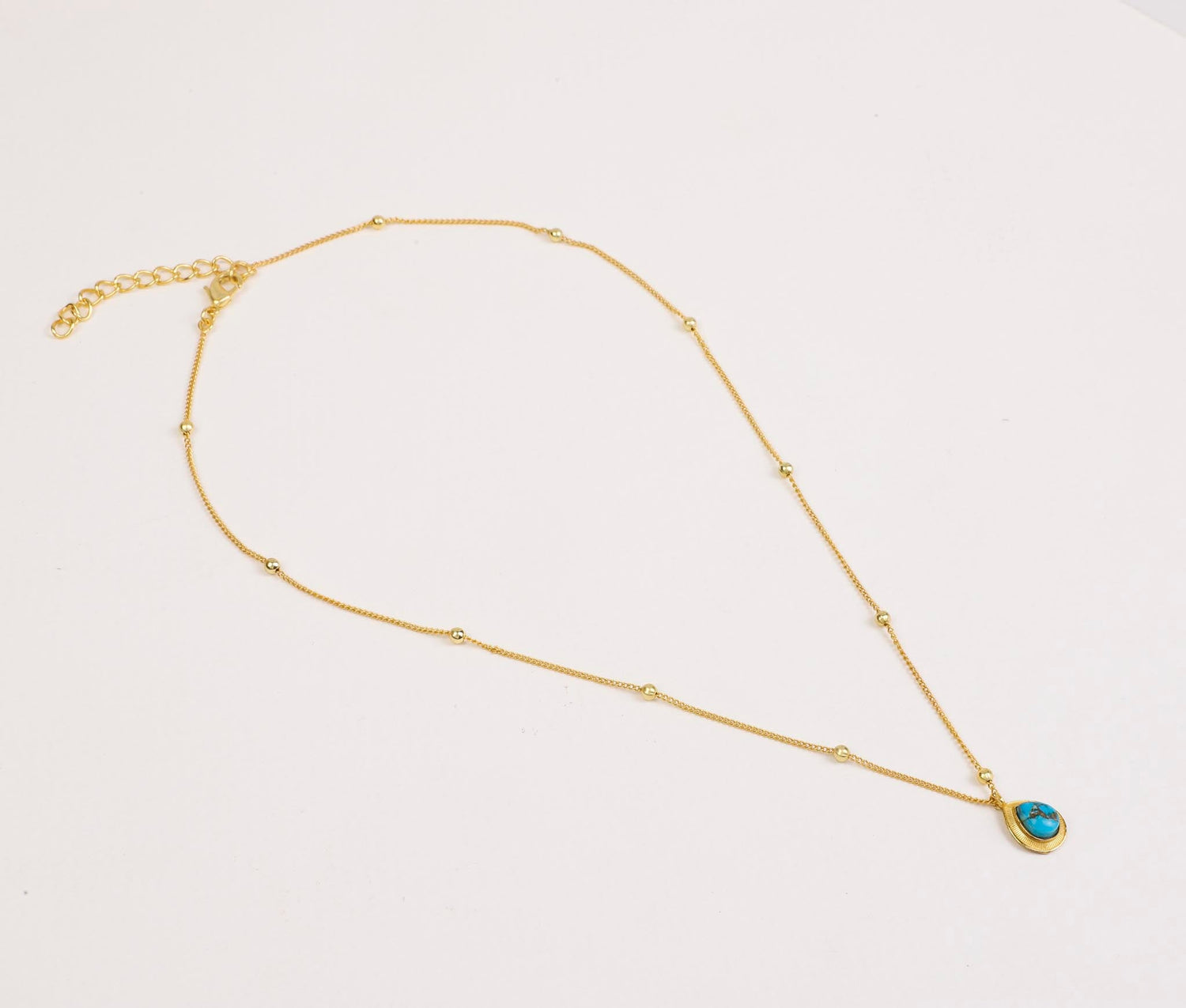 Turquoise Necklace "Stellar Elegance "