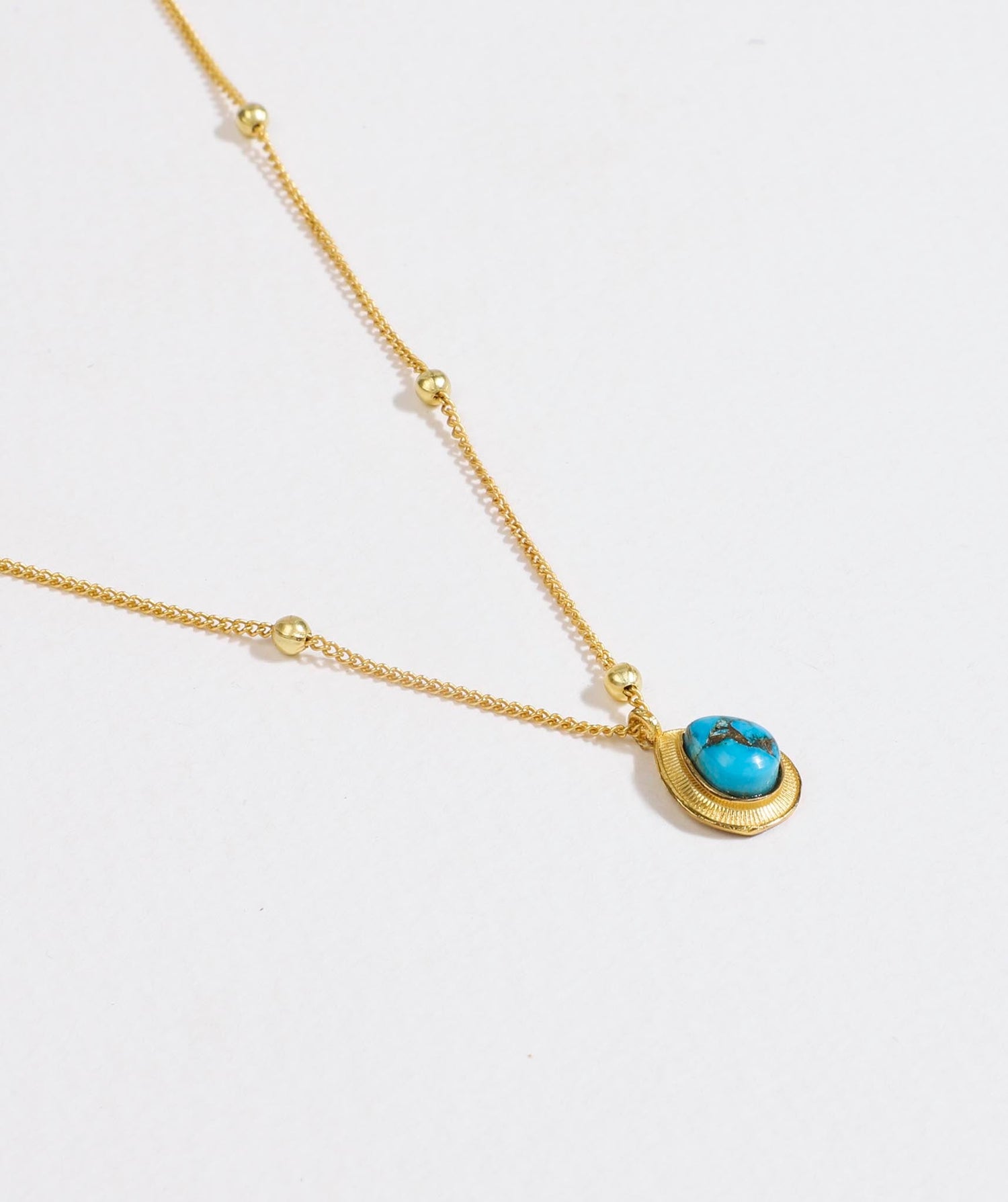 Turquoise Necklace "Stellar Elegance "