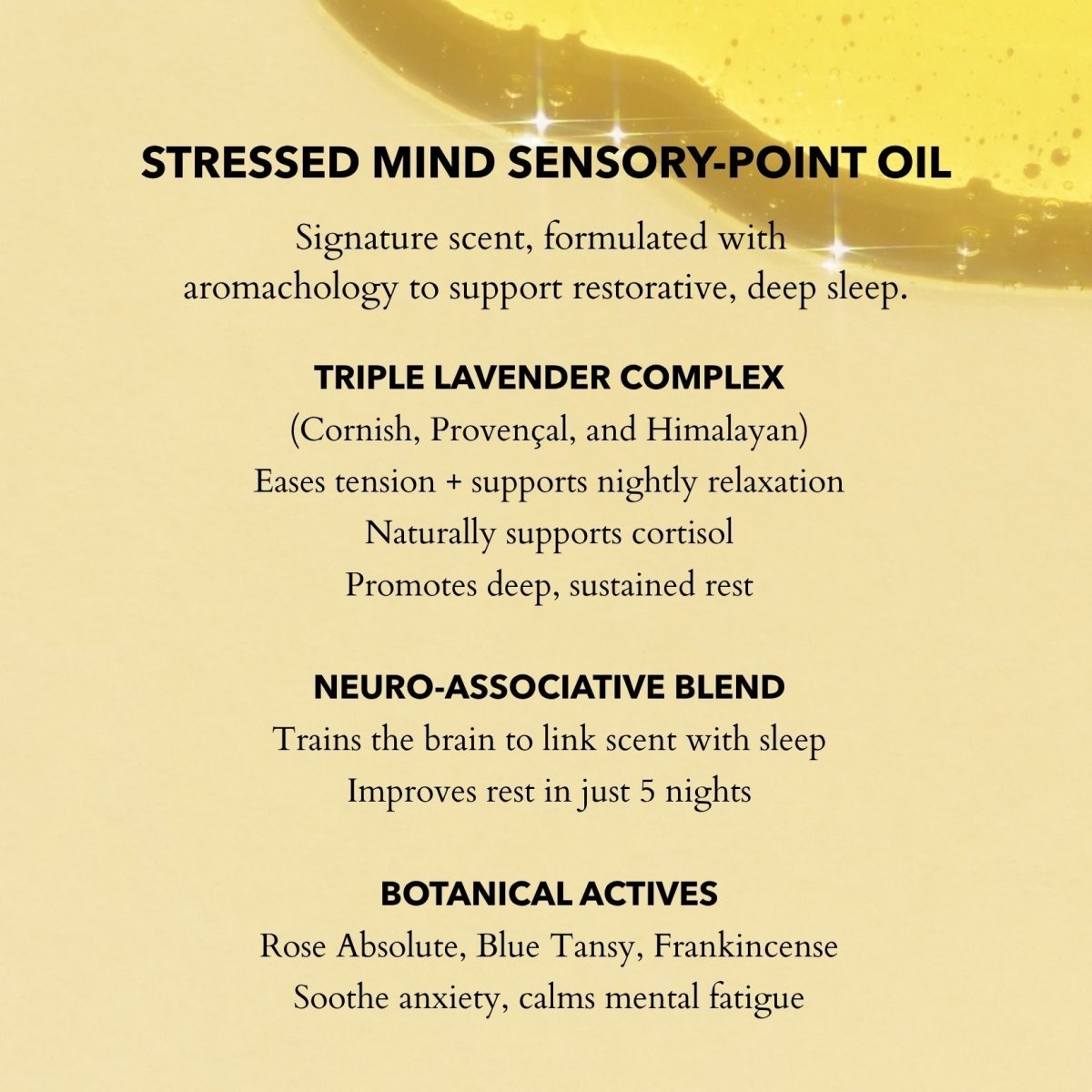Stressed Mind Sleep Oil | Lavender Complex