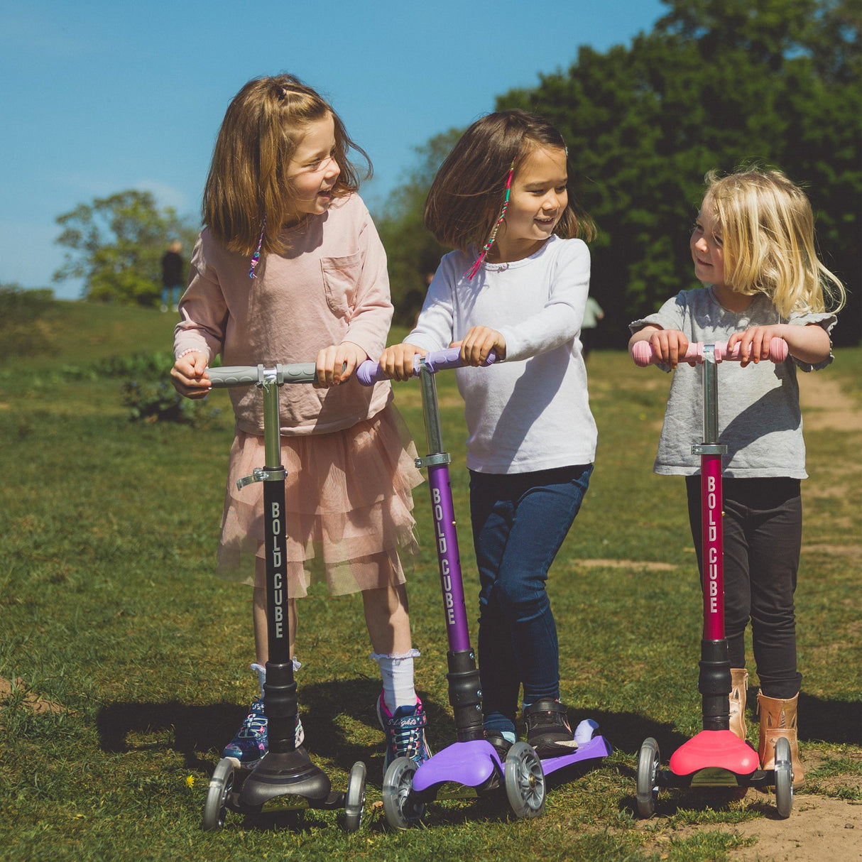 Mermaid - Teeny Fold 3 Wheel Scooter