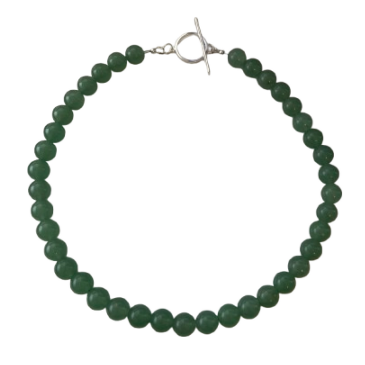 Green Aventurine Gemstone Bubble Necklace