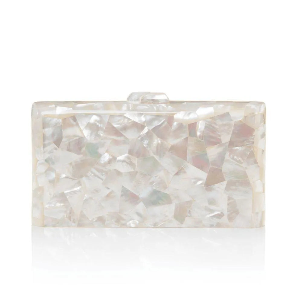 Aphrodite Mother of Pearl Bag Ivory