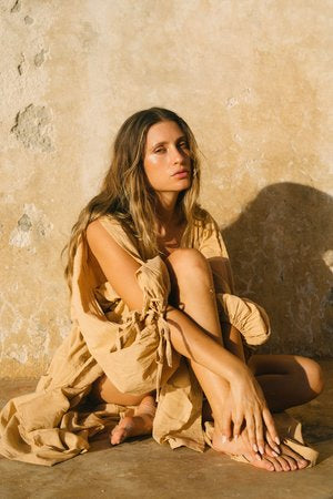 Bohemia Dress - Sandstone