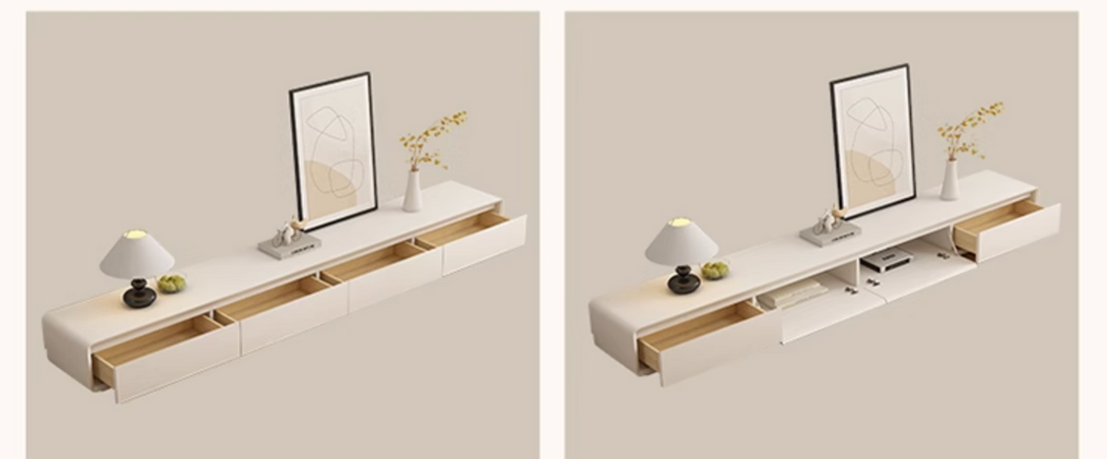 Addie TV Stand, Cream