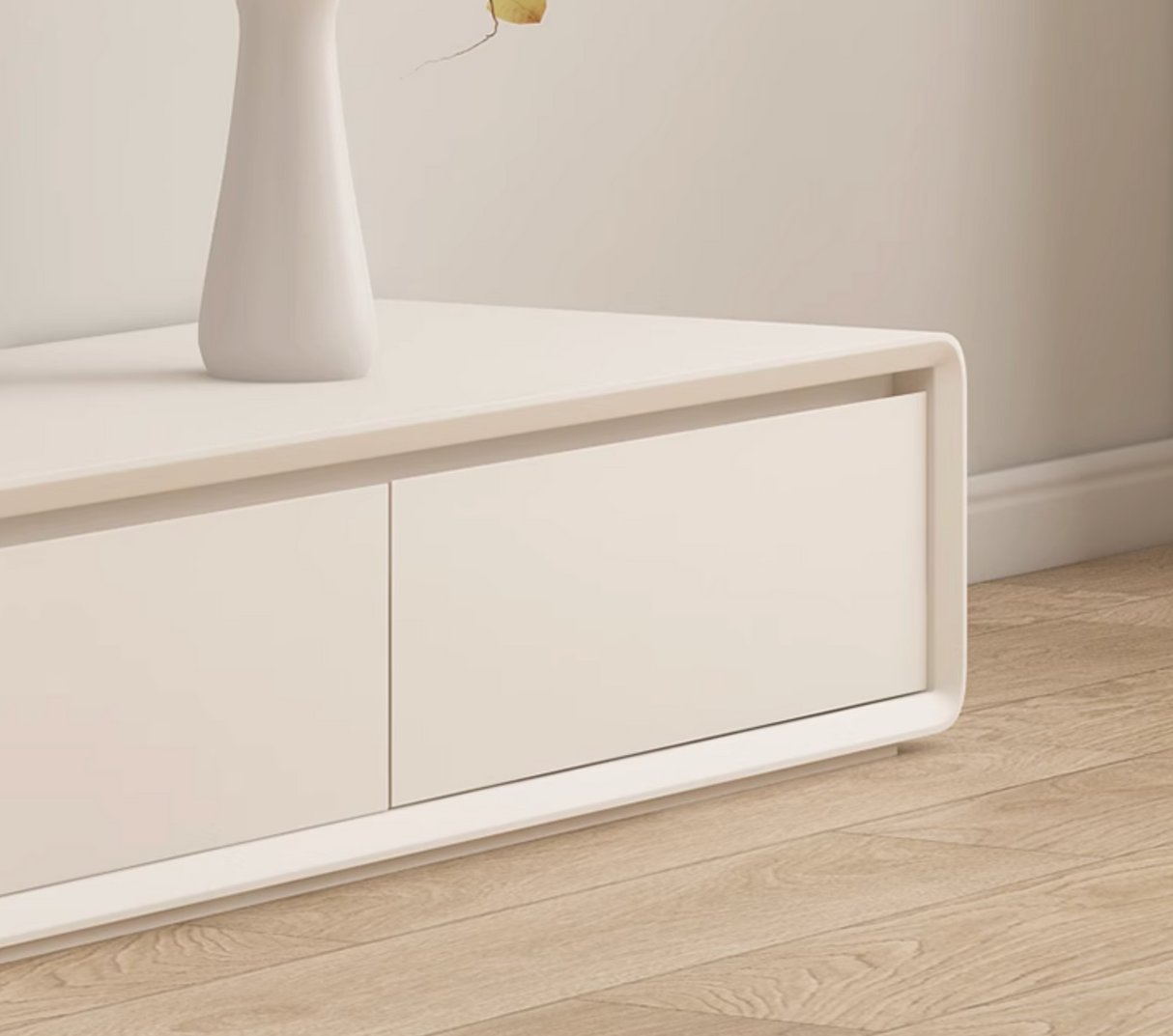Addie TV Stand, Cream