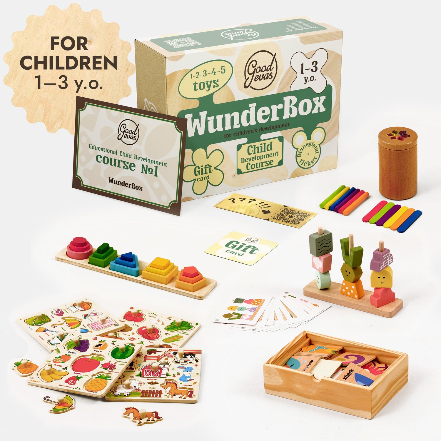 WunderBox 1-3 Years Old - Developmental Boxing for the Little Ones