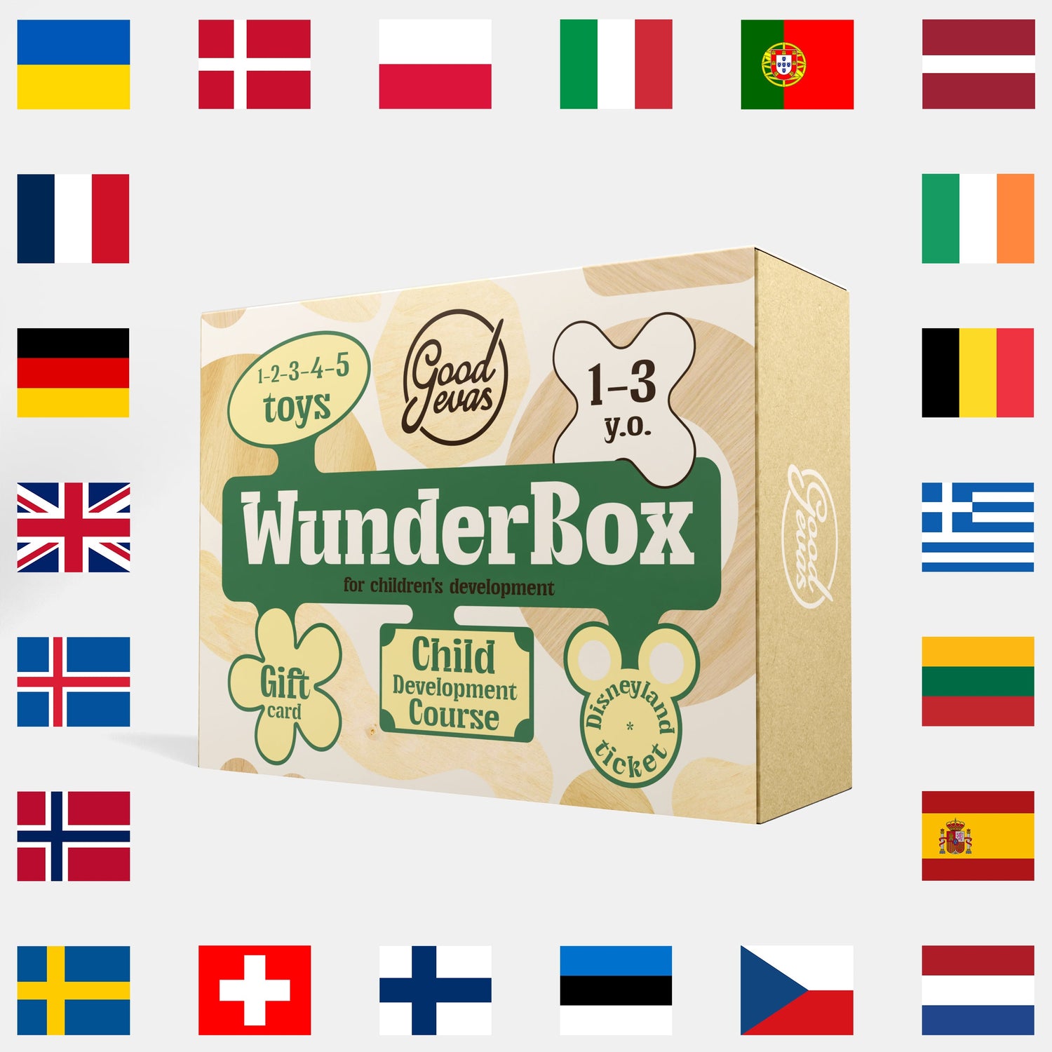 WunderBox 1-3 Years Old - Developmental Boxing for the Little Ones