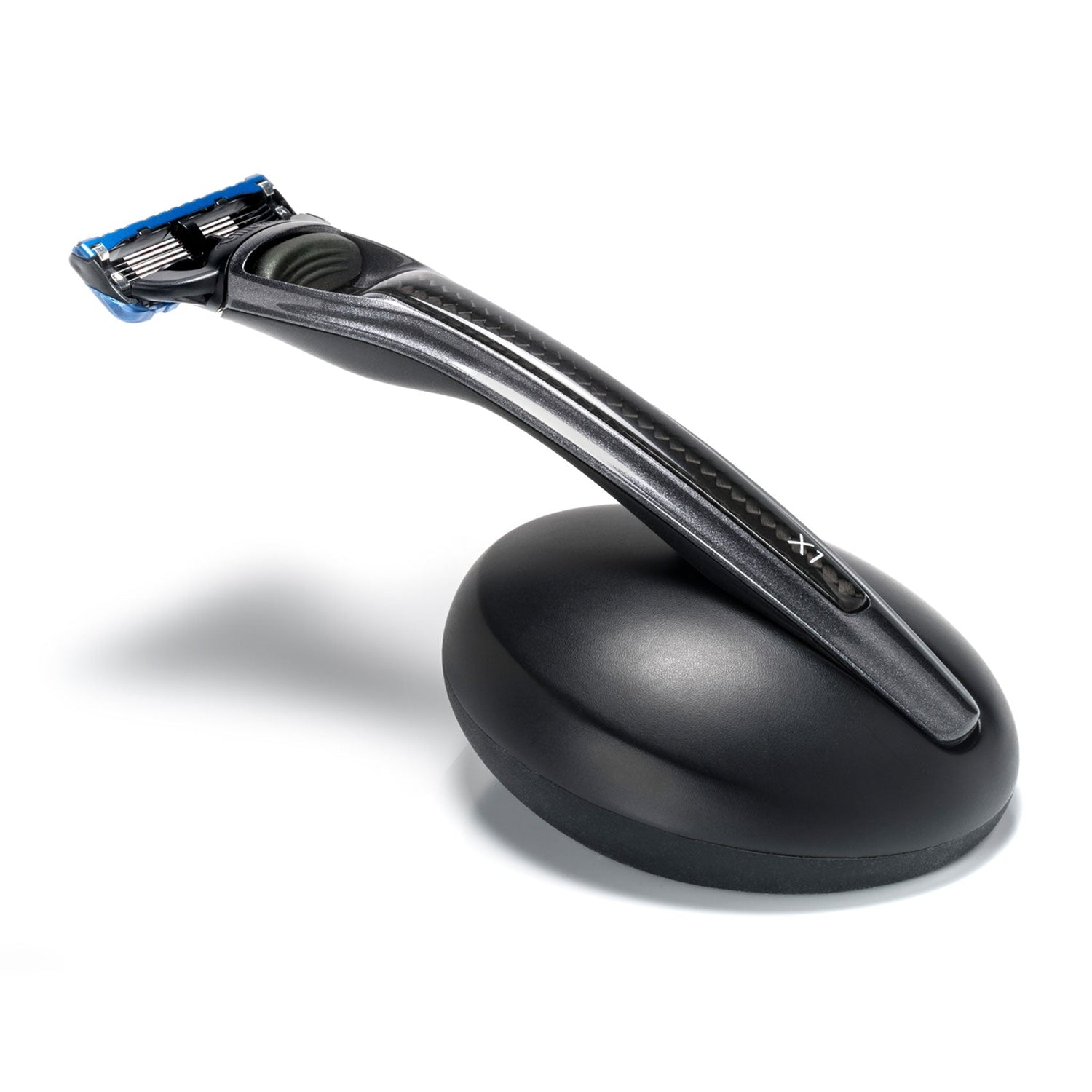 X1 Razor Carbon and Stand - Gillette Fusion5 Razor