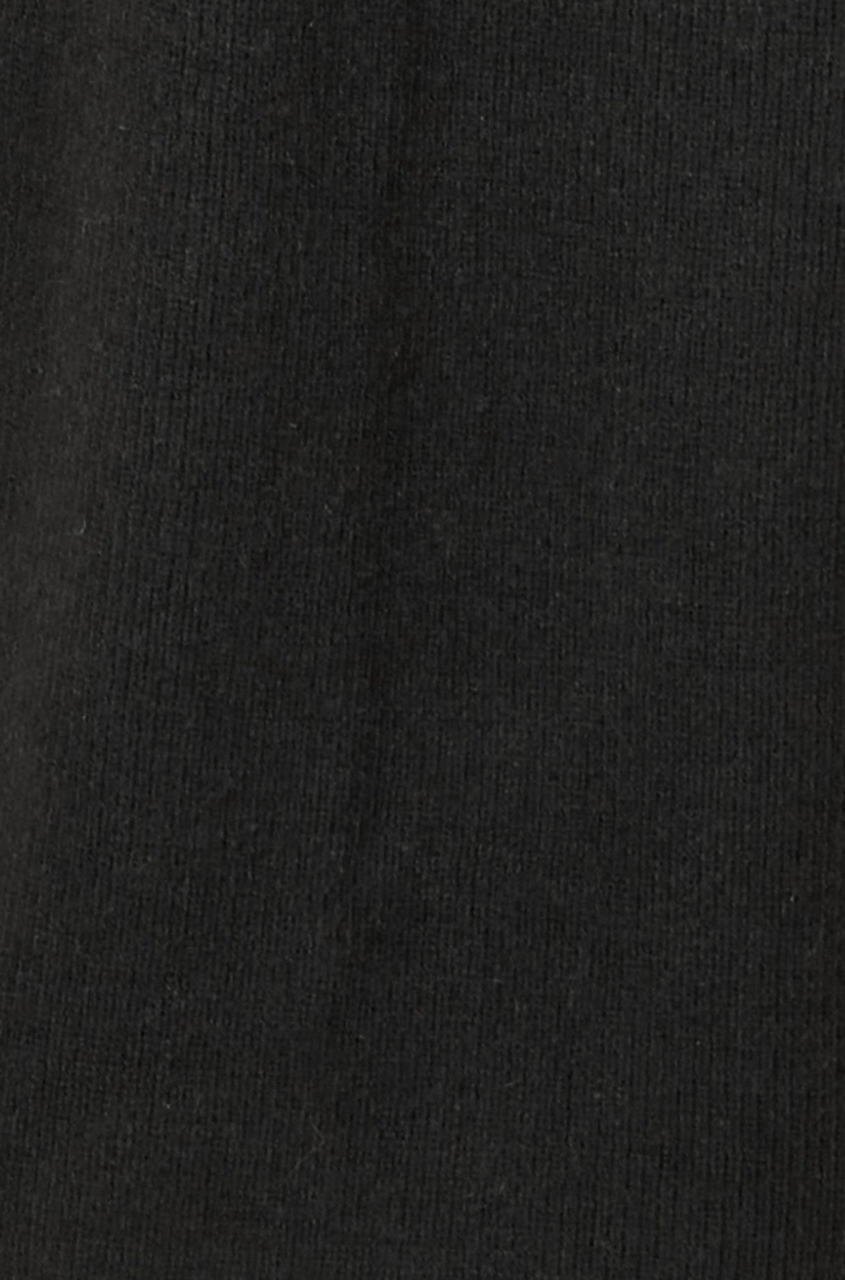 Yumi Black Knitted Maxi Cardigan With Pockets