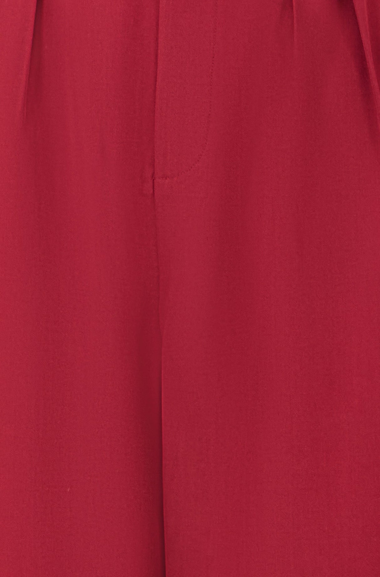 Yumi Burgundy Wide Leg Trousers