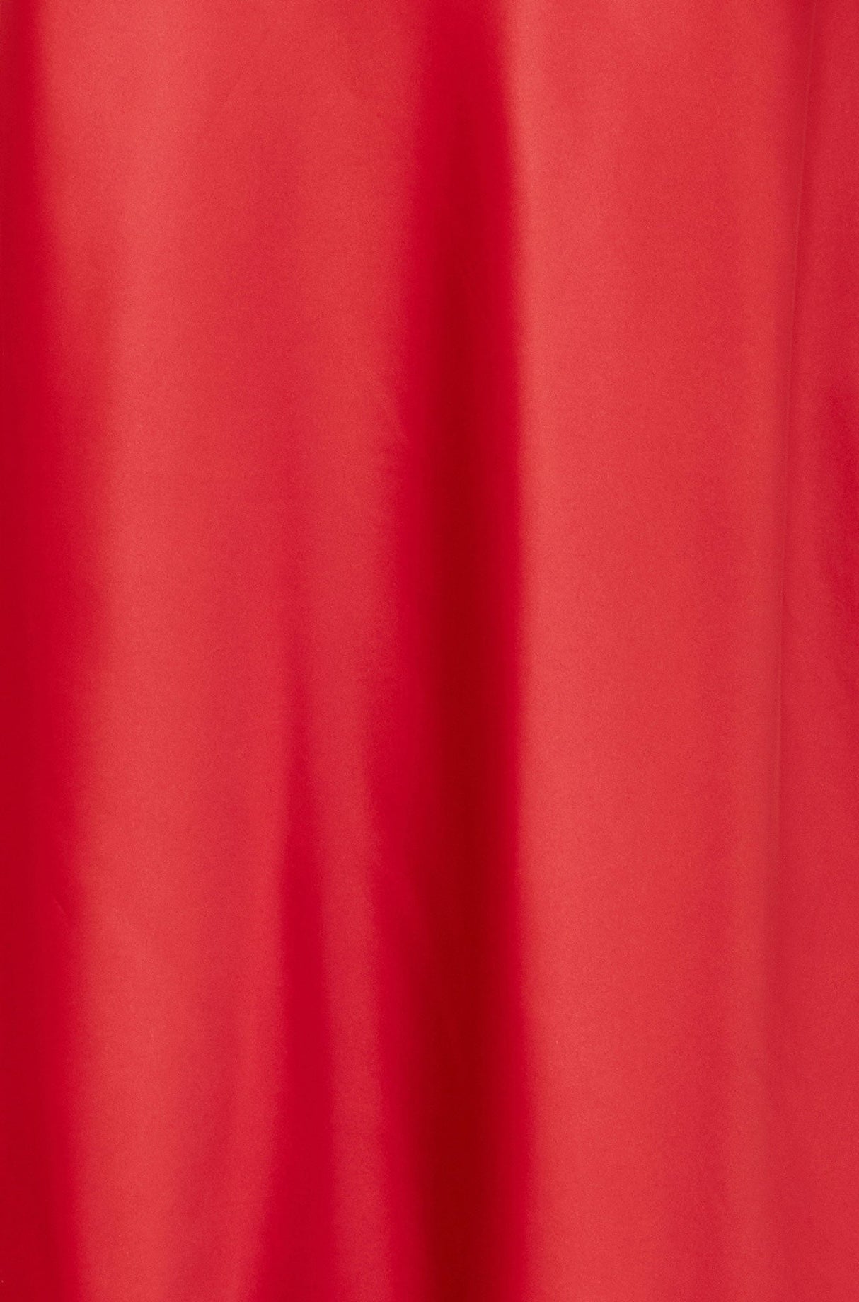 Yumi Red Satin Midi Skirt