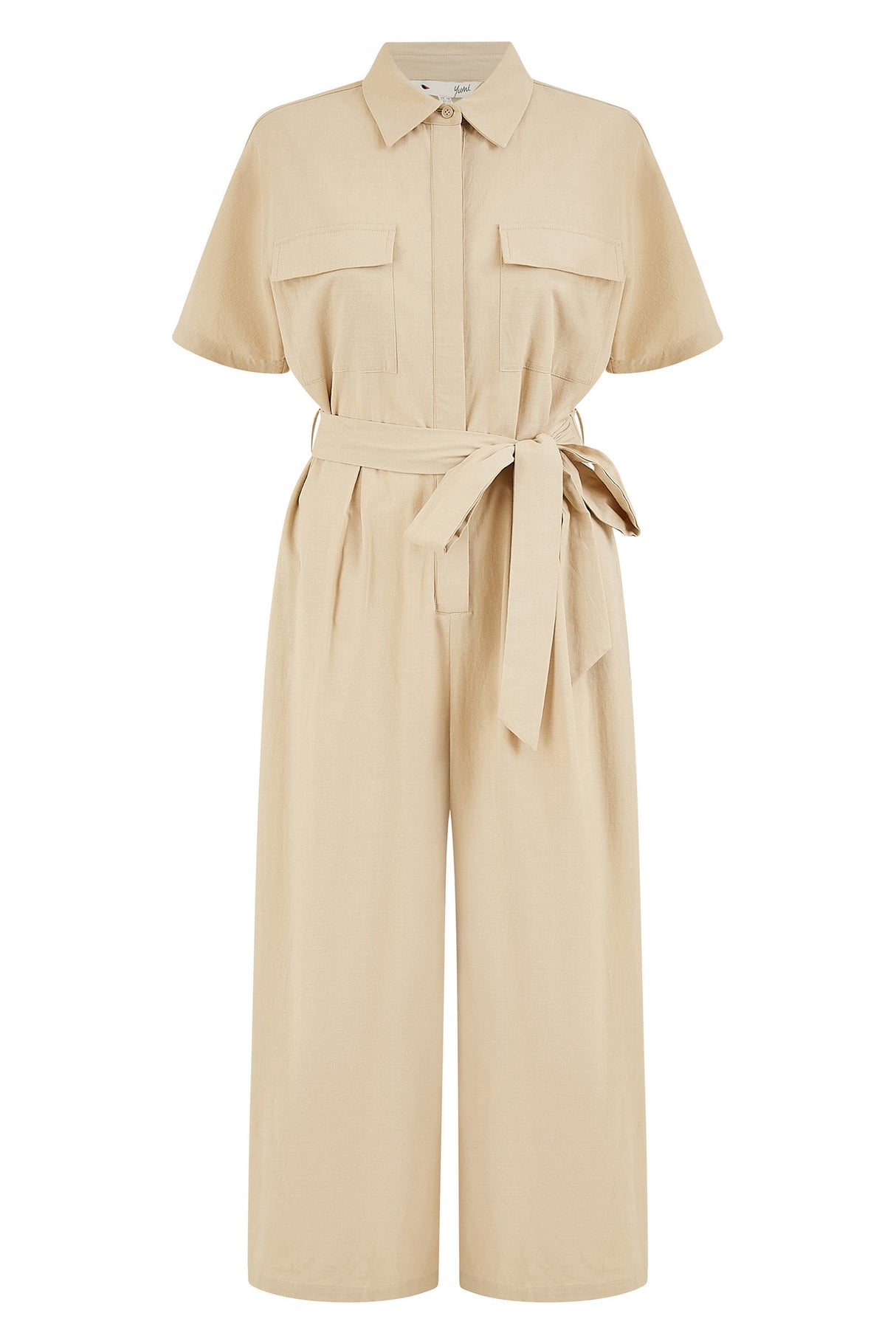 Yumi Stone Utility Relaxed Fit Jumpsuit
