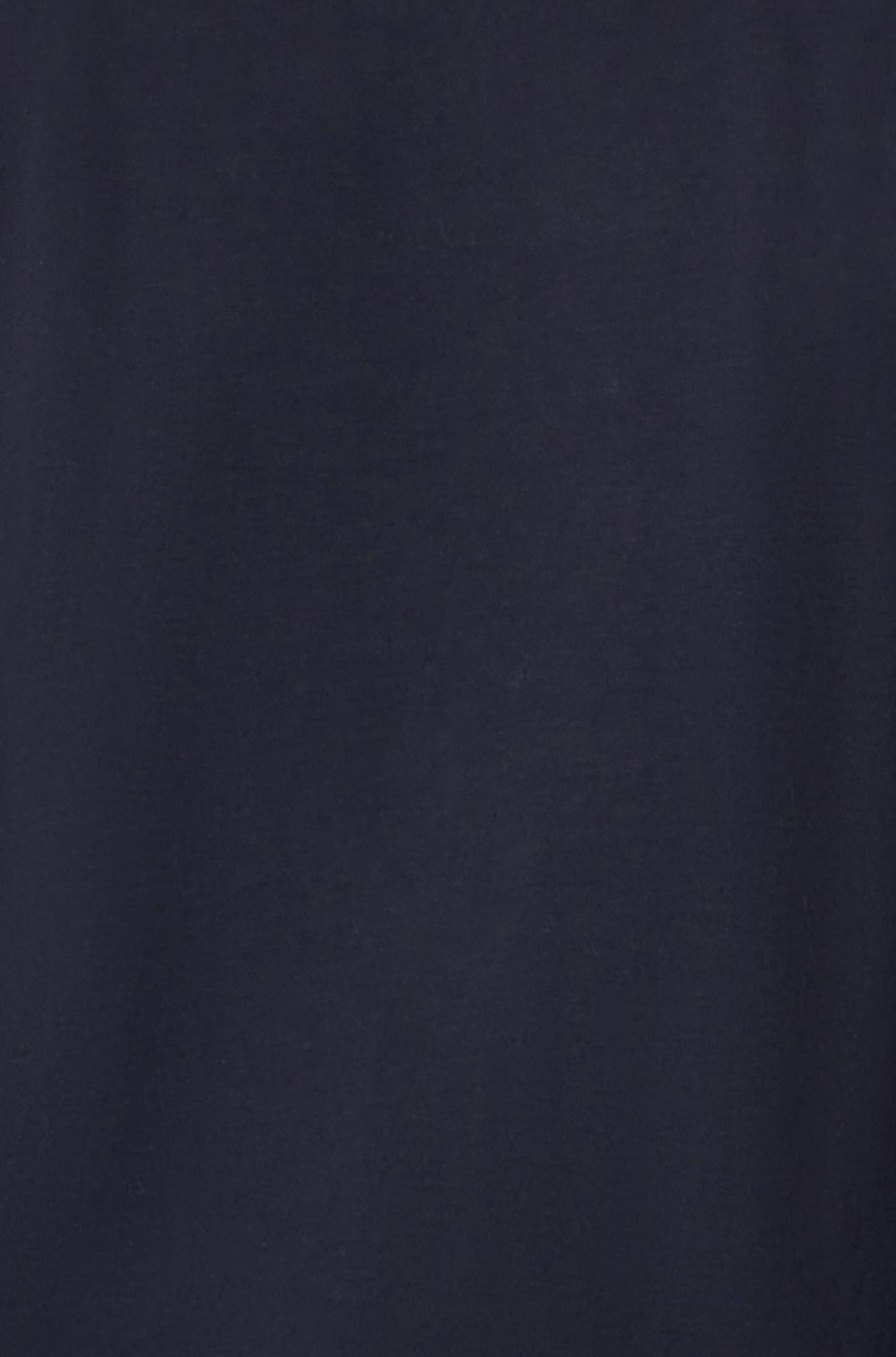 Yumi Navy Stretch Cotton Jersey Long Sleeve Top