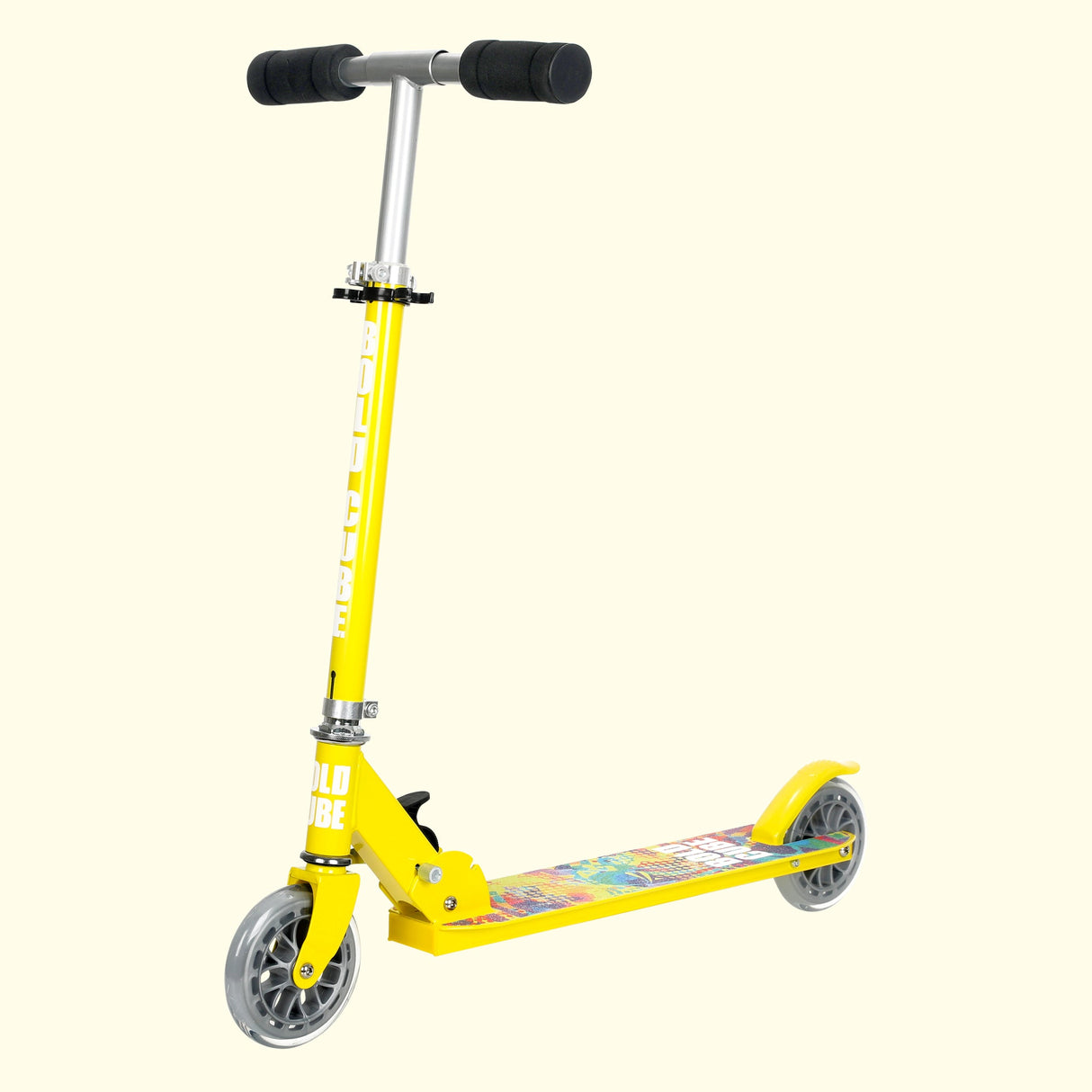 Yellow - 2 Wheel Scooter