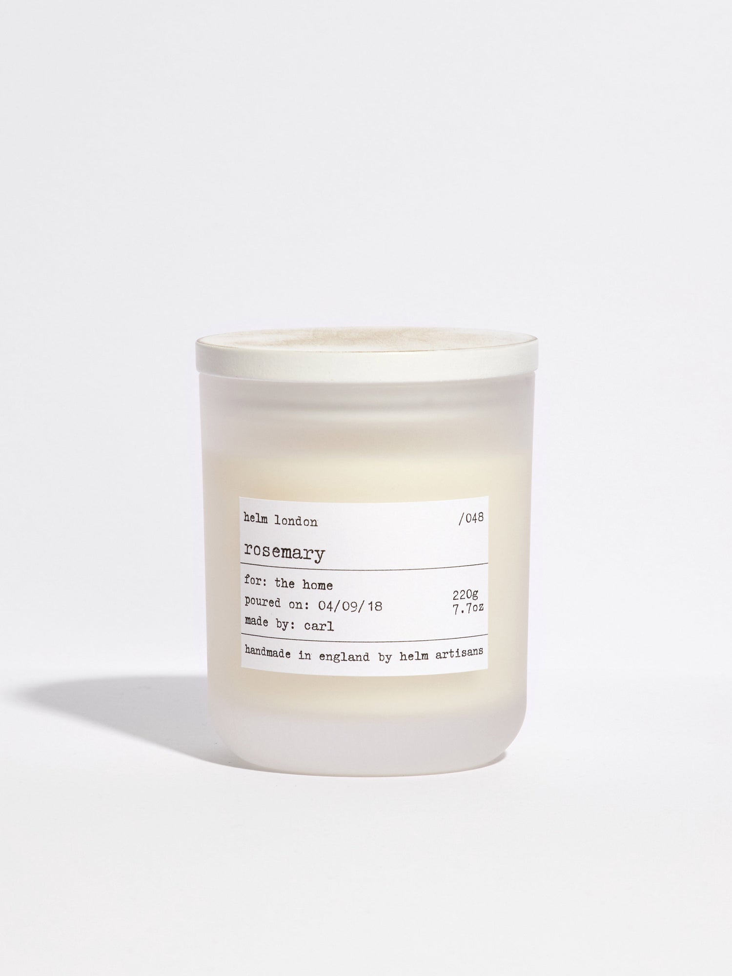 Rosemary Luxury Candle