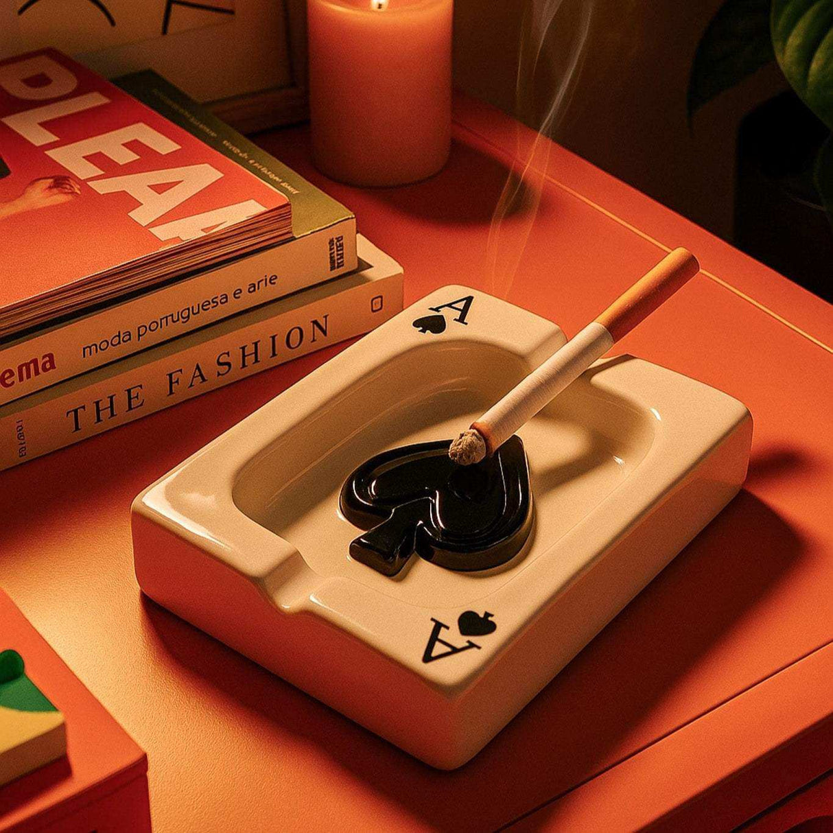 Ace of Hearts & Spades Ashtray