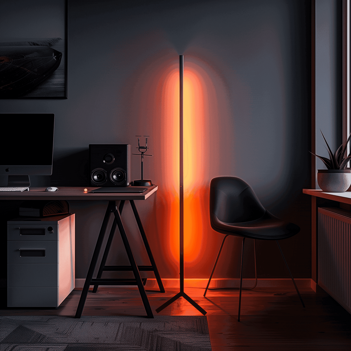 Ambient RGB Corner Floor Lamp