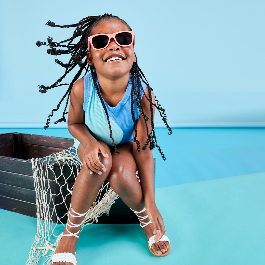 Babiators Eco Original Navigator Sunglasses - Seashell Pink