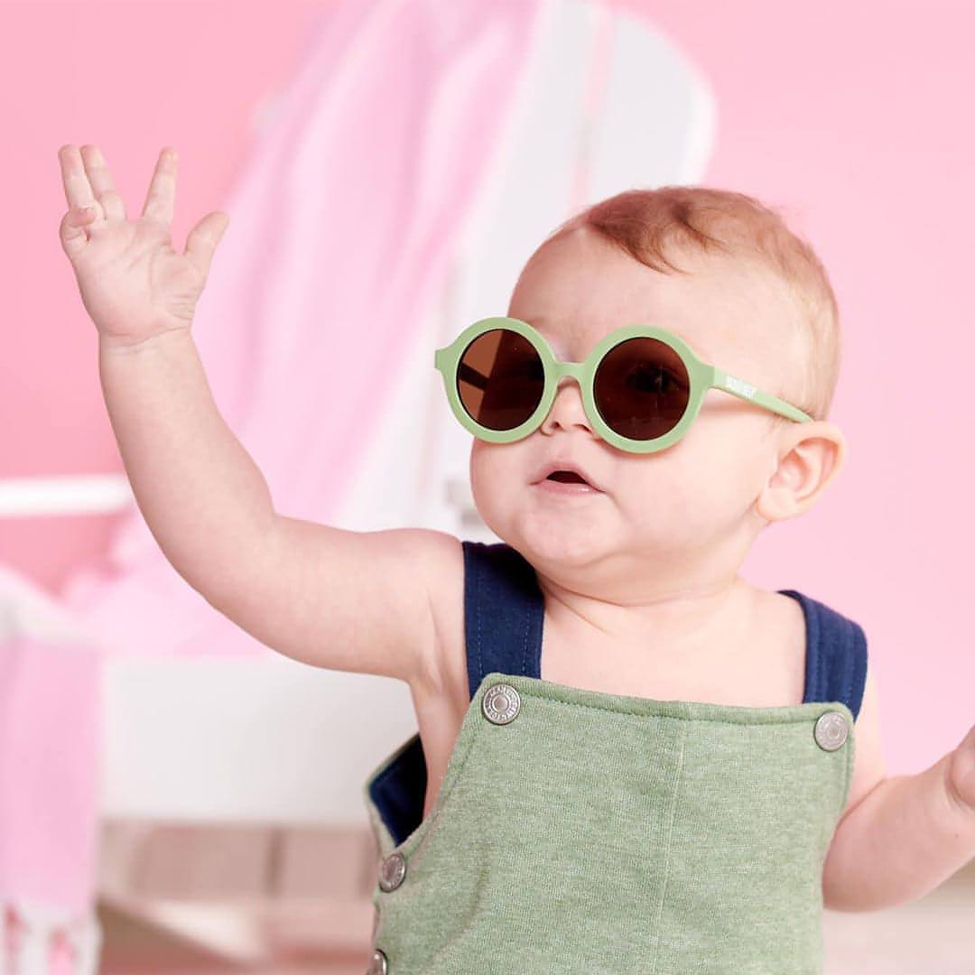 Babiators Original Euro Round Sunglasses - All The Rage Sage