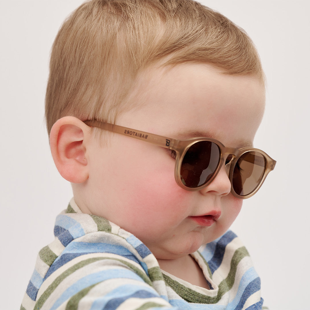 Babiators Original Keyhole Sunglasses - Cocoa Cloud