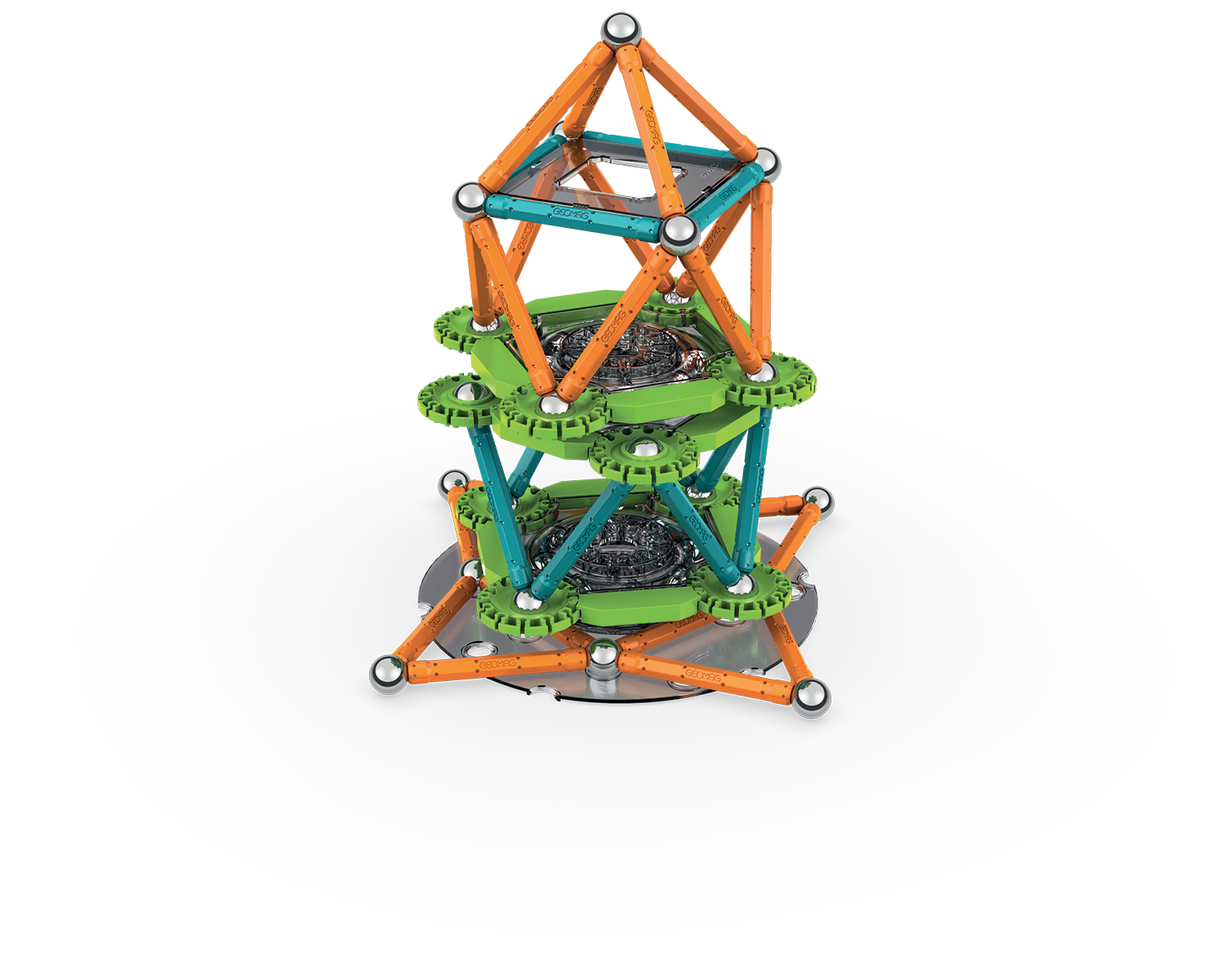 Geomag Mechanics Motion Magnetic Gears 160 Pieces