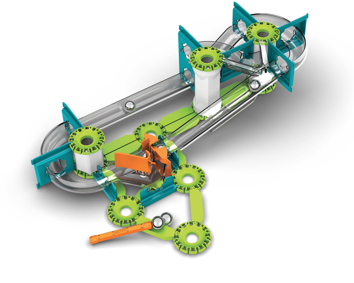 Geomag Mechanics Gravity Race Track 67 Pieces