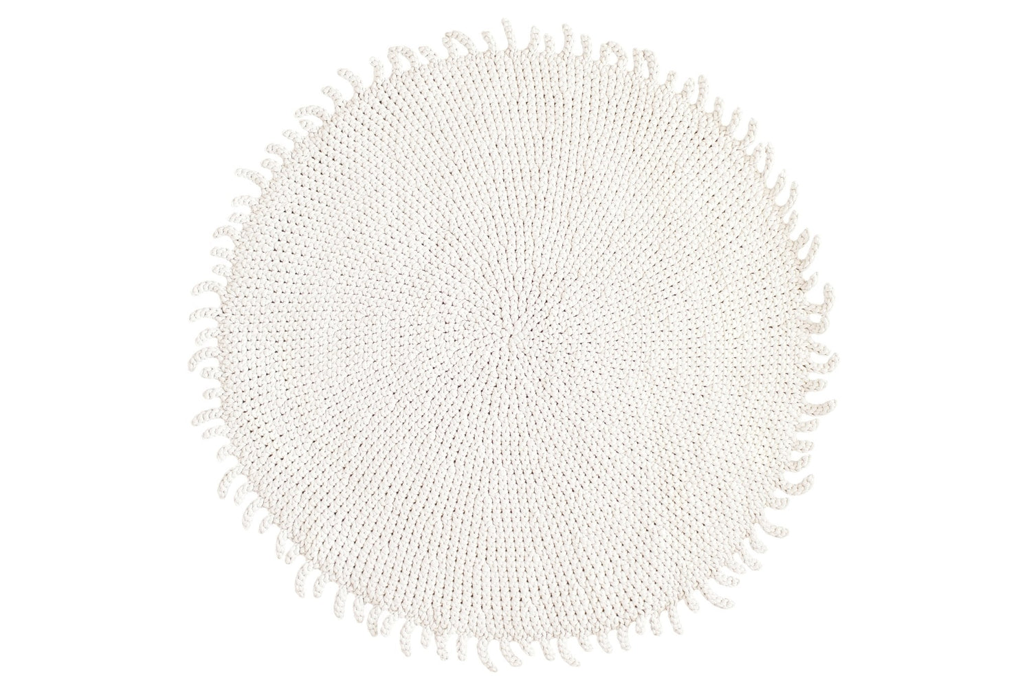 Crochet Rug SUN | IVORY