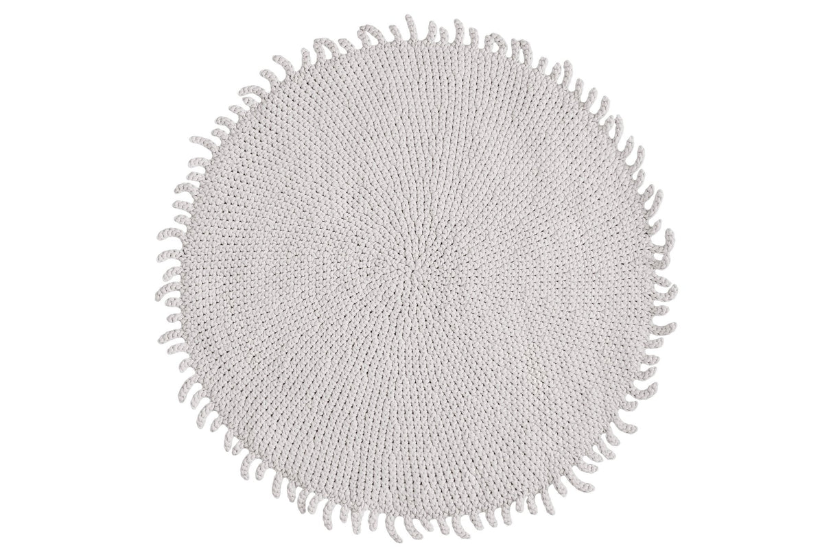 Crochet Rug SUN | OATMEAL