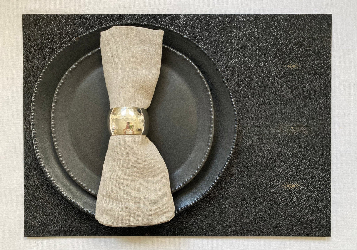 Grand Matbox Clear - Shagreen Chocolate