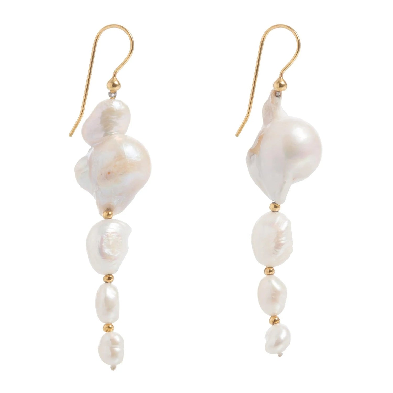 Large Baroque Pearl Drops