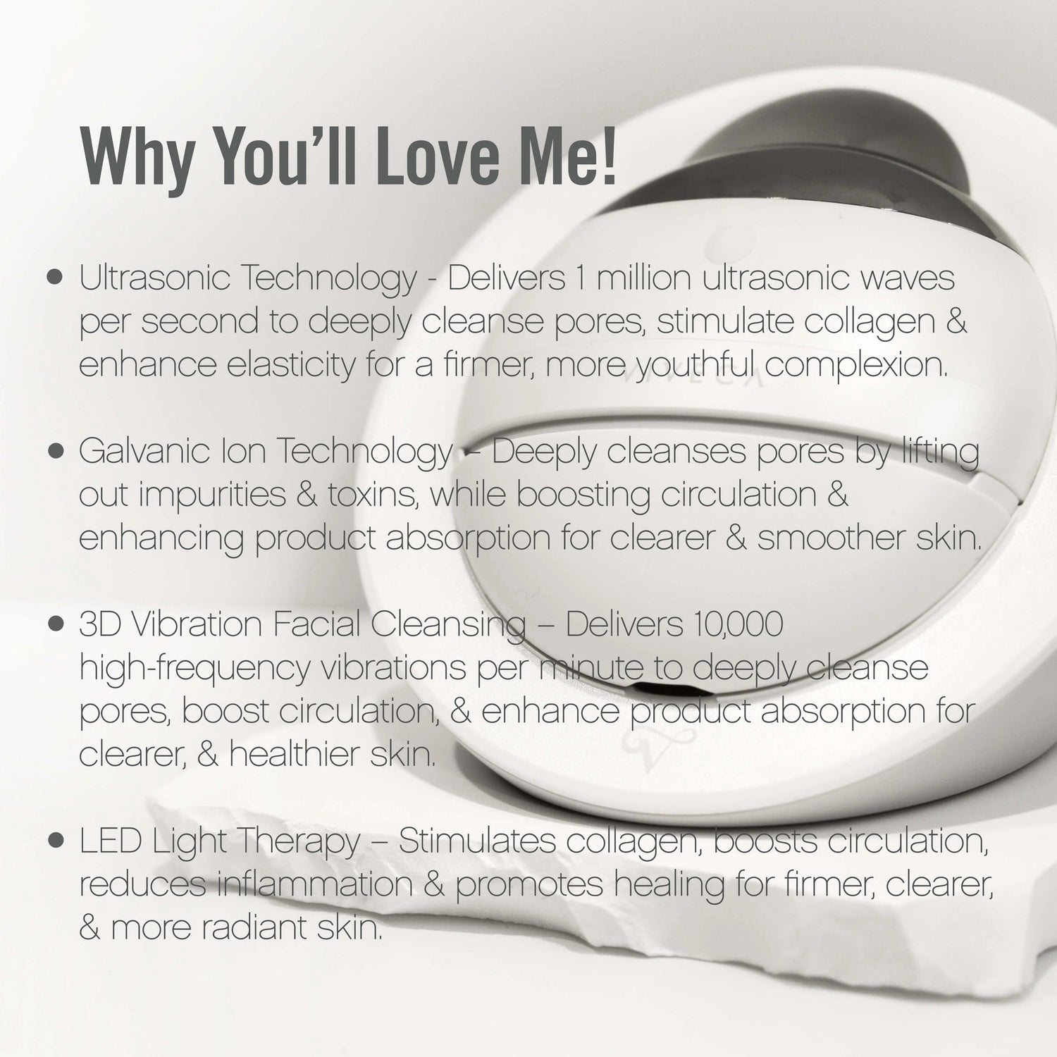 Viveca Ultrasonic Facial Cleansing Brush