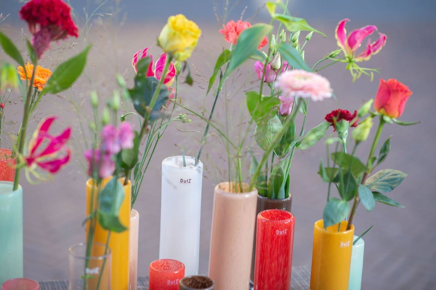 CYLINDER S Vase - BEIGE by DutZ