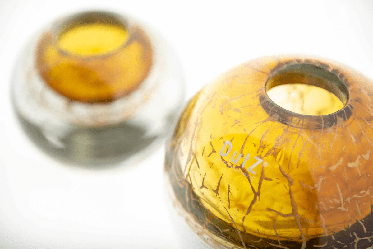 BALL VASE KULA - BRONZE GOLD Colour by DutZ