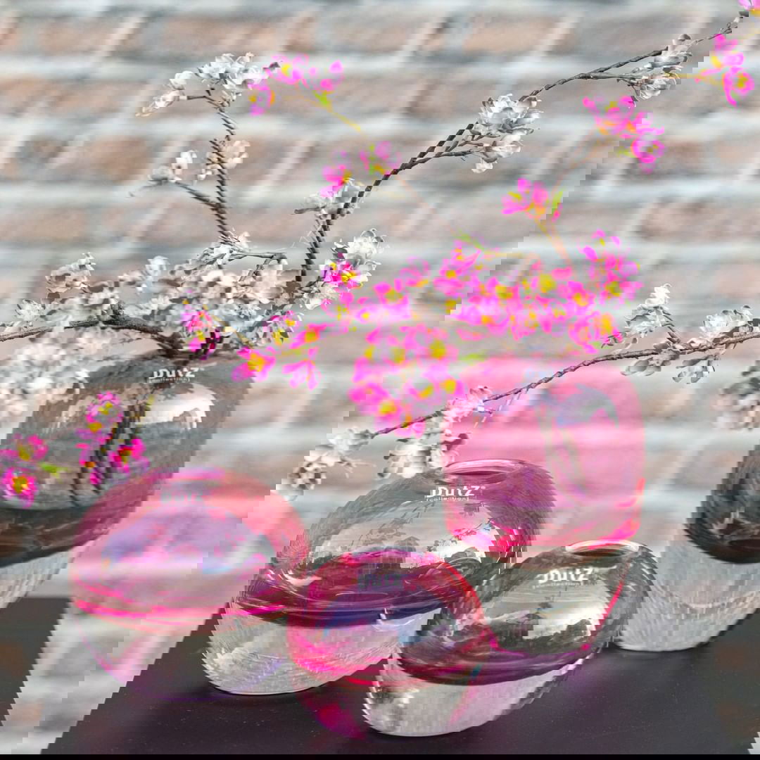 Ball VASE HOOLA - FUCHSIA Colour by DutZ