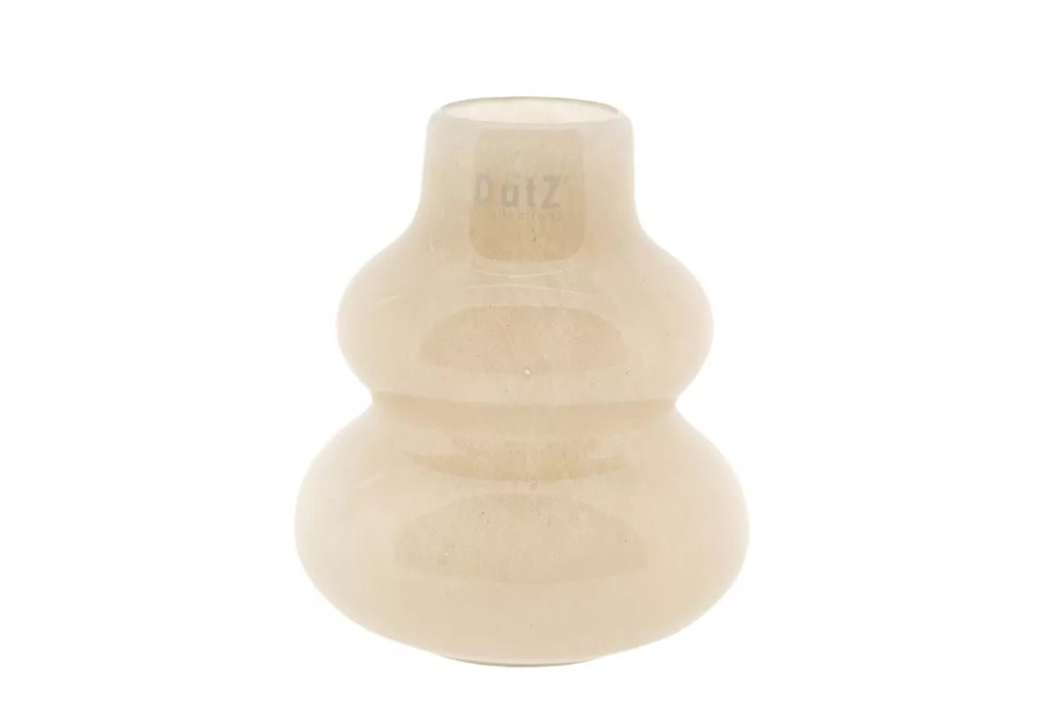 VASE SKRZYSZOW S- H16 D14 cm - BEIGE