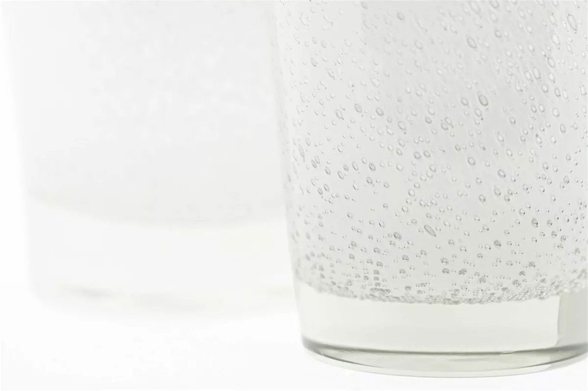 CONIC Vase - WHITE with BUBBLES by DutZ