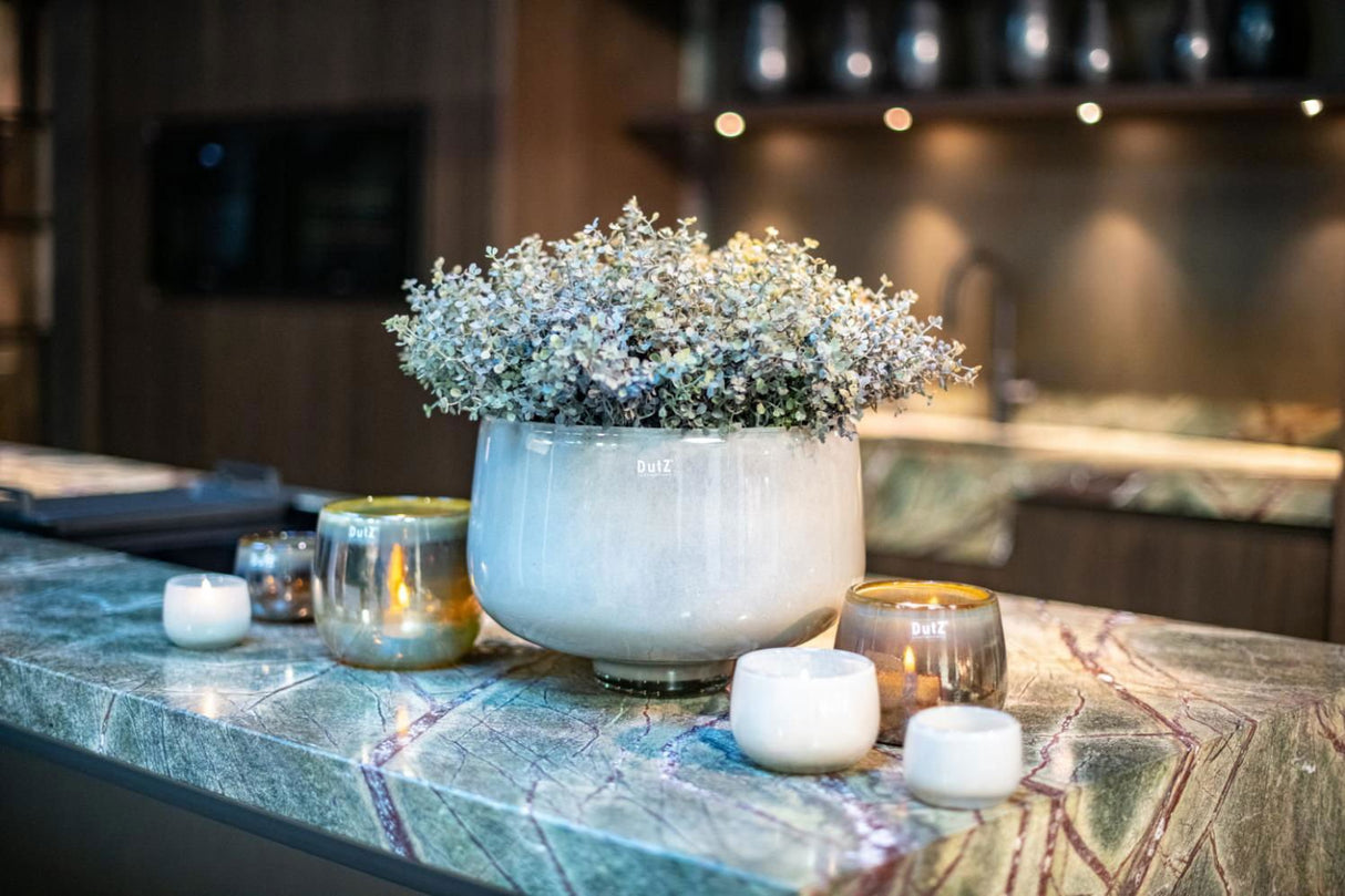 RIEKY Glass Bowl - BEIGE by DutZ