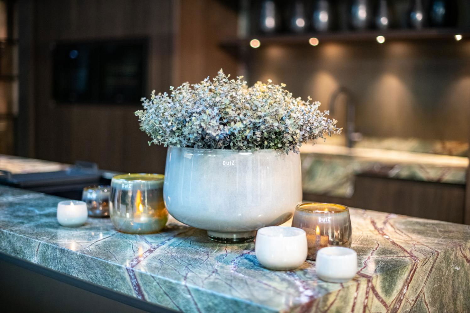 RIEKY Glass Bowl - BEIGE by DutZ