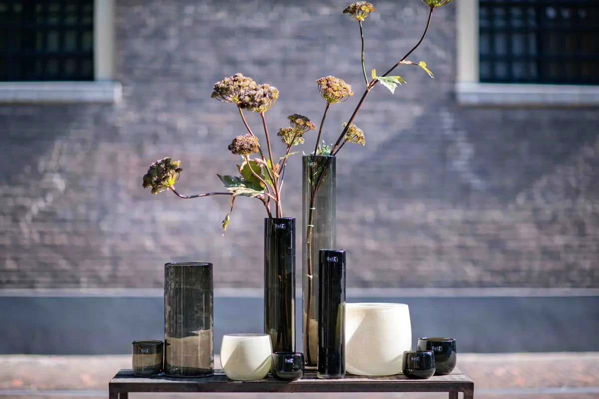 GLASS POT - BEIGE Colour by DutZ