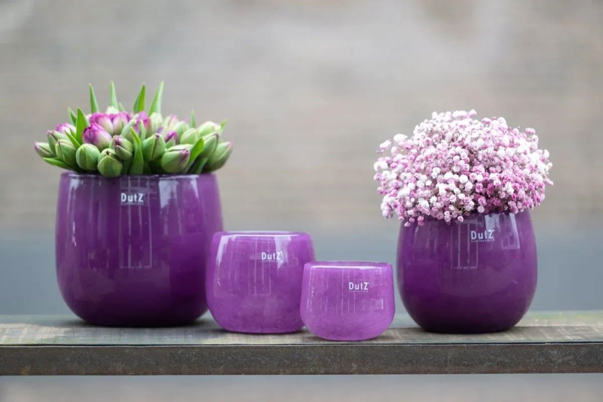 GLASS POT - BEIGE Colour by DutZ