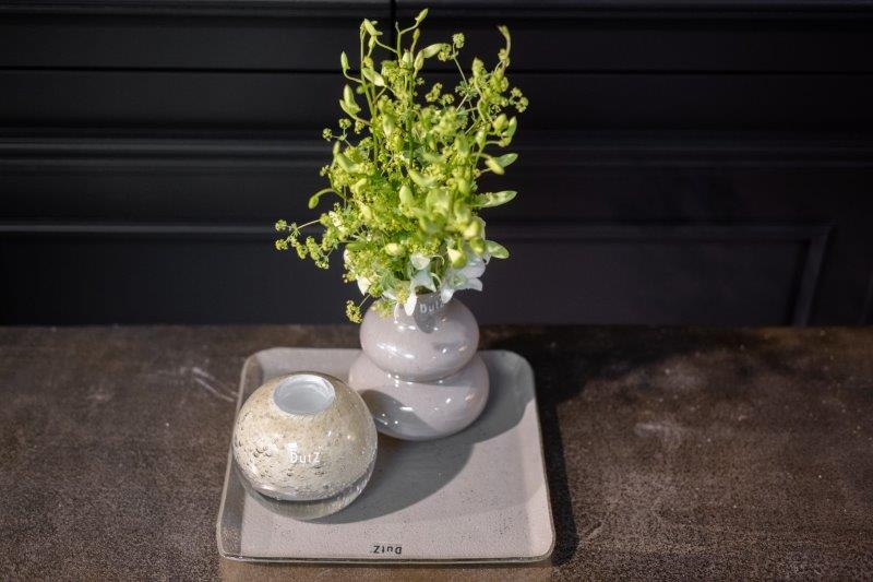 VASE SKRZYSZOW S- H16 D14 cm - Jungle Green