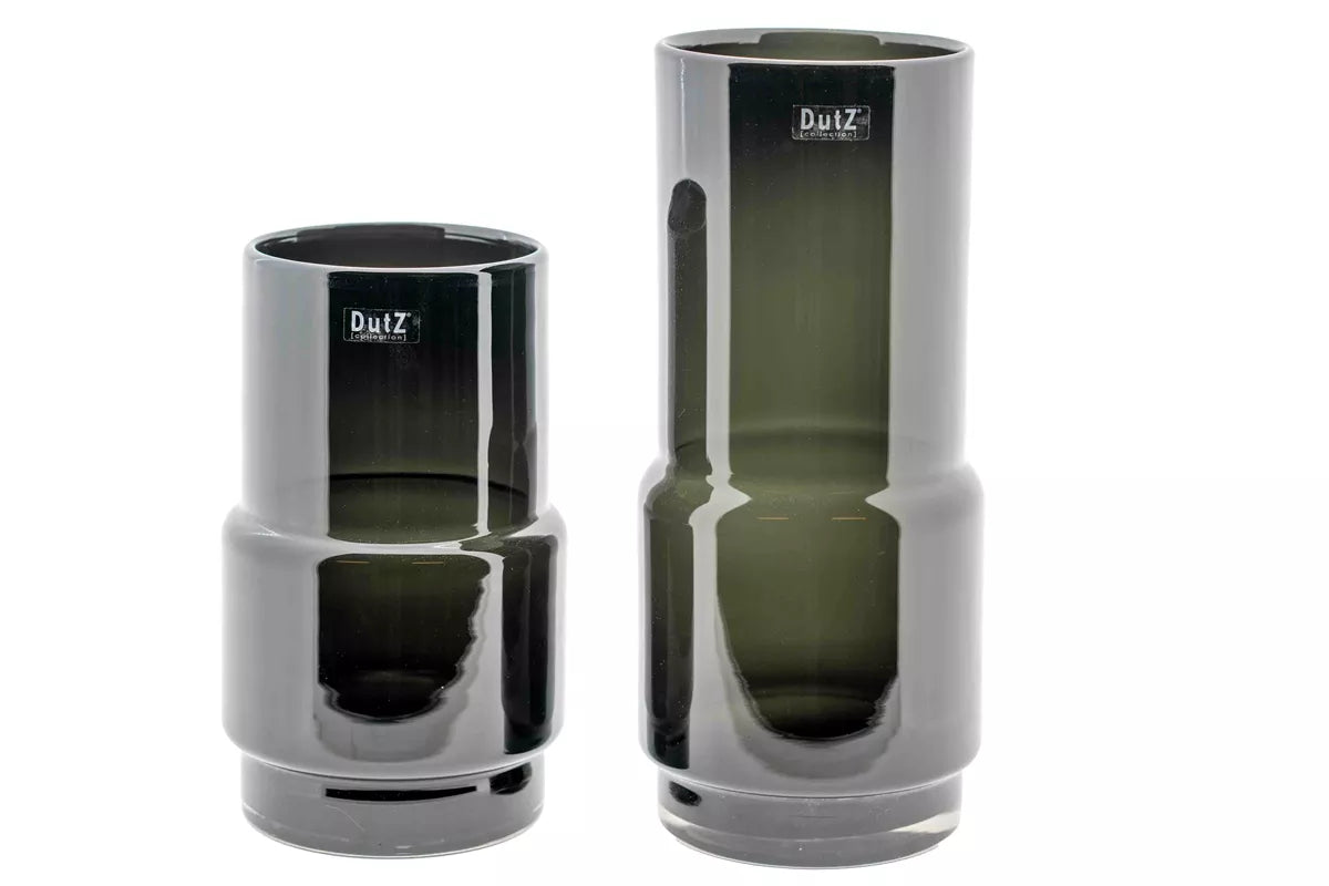 Glass Vase FENN - SMOKE