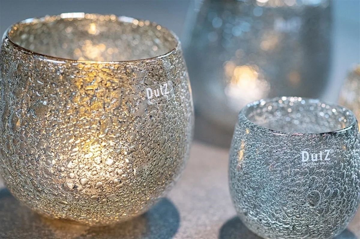 DIVA Glass HURRICANE Candleholder