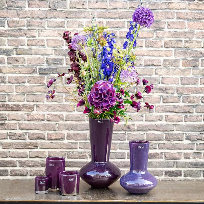 Vase Glass LOFLO - PLUM