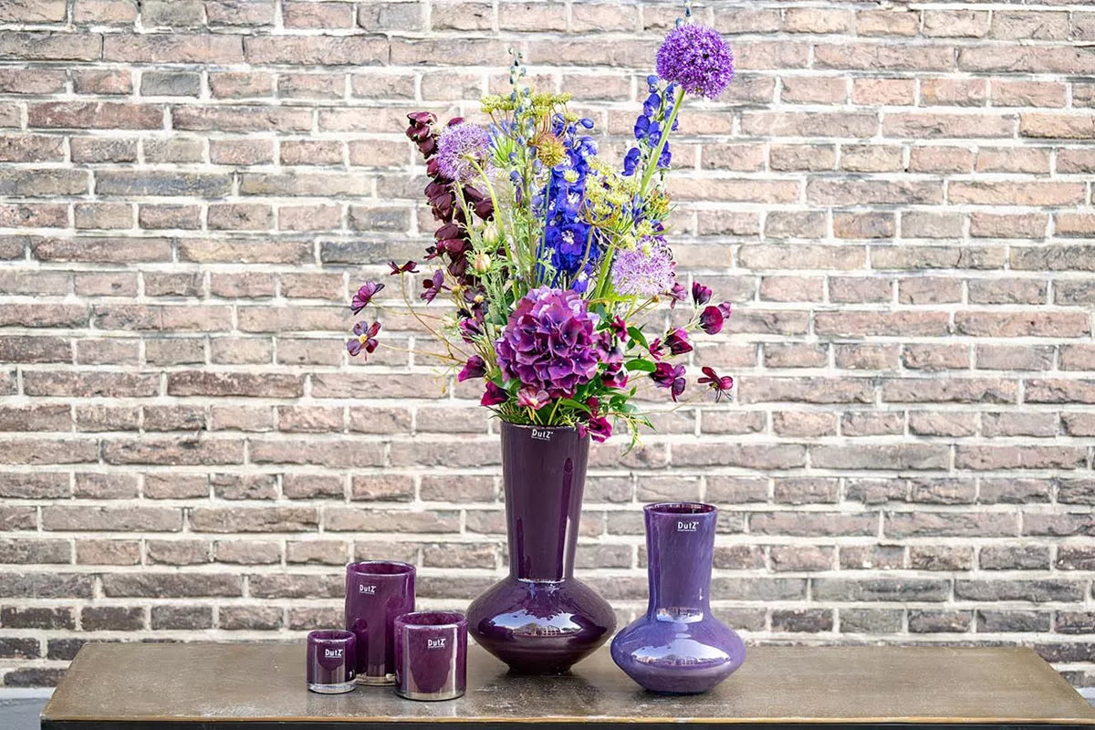 Vase Glass LOFLO - PLUM