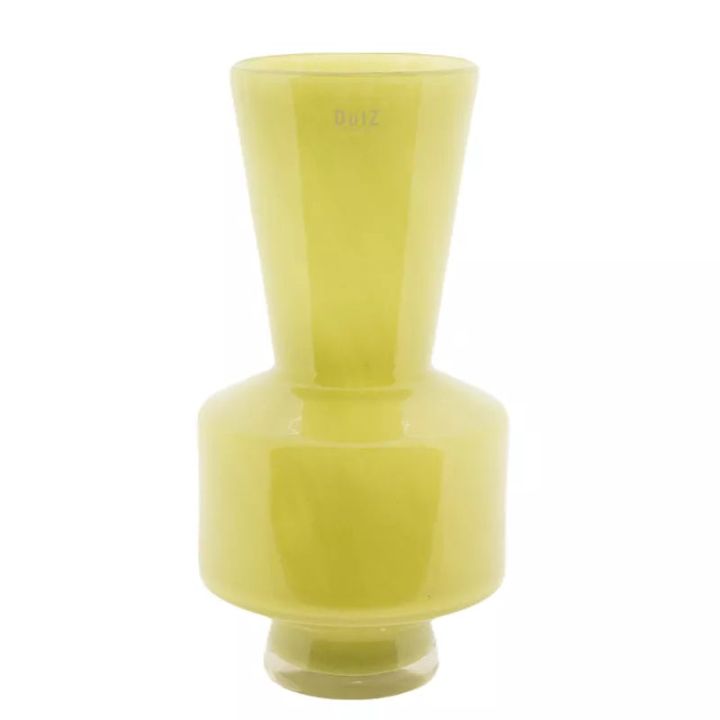 Glass Vase Shani - Chartreuse